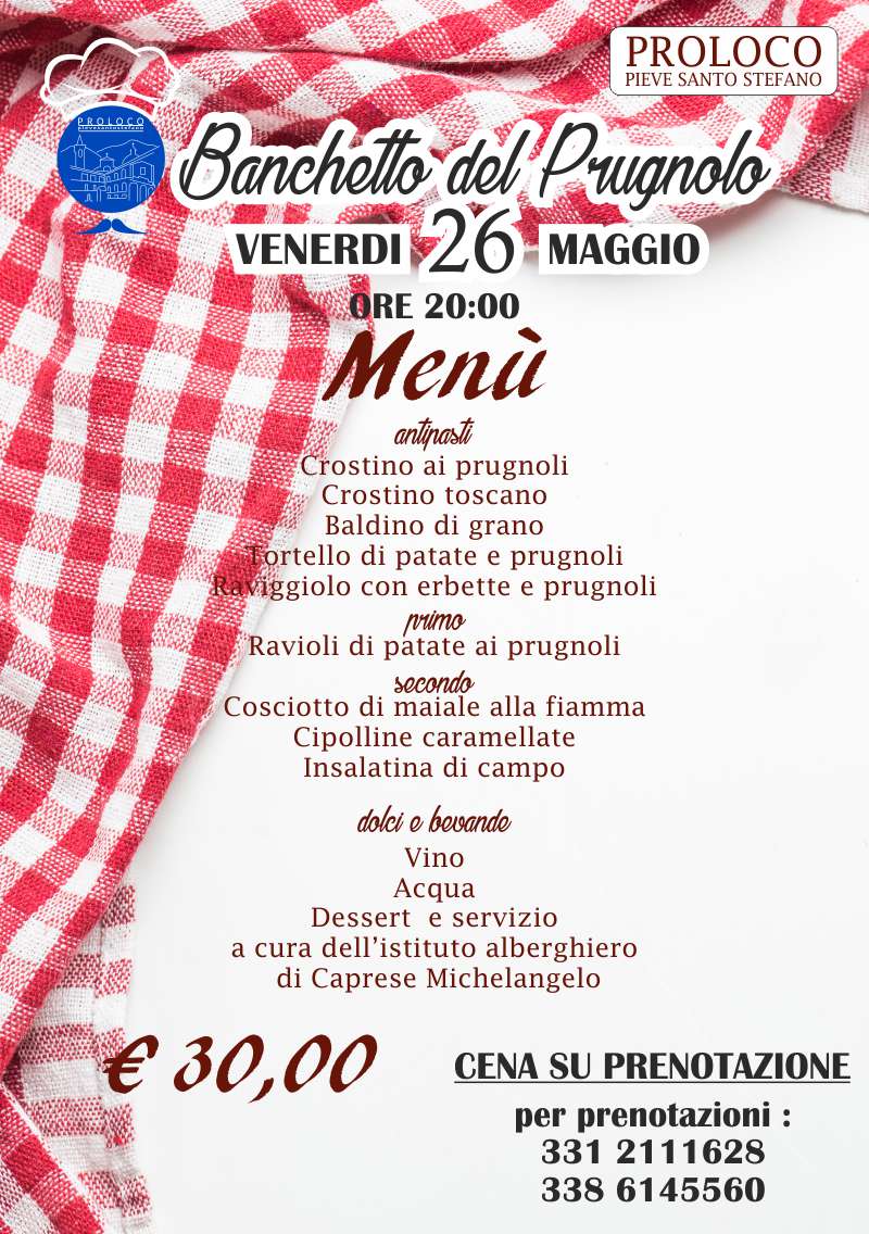 il banchetto del prugnolo